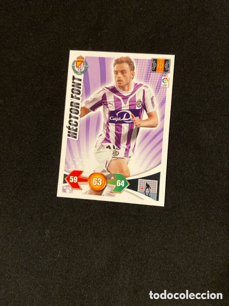 Cartes &agrave; collectionner de Football: HECTOR FONT 303 (VALLADOLID) ADRENALYN PANINI 2009-2010 09 10 CROMO CARTA A-6