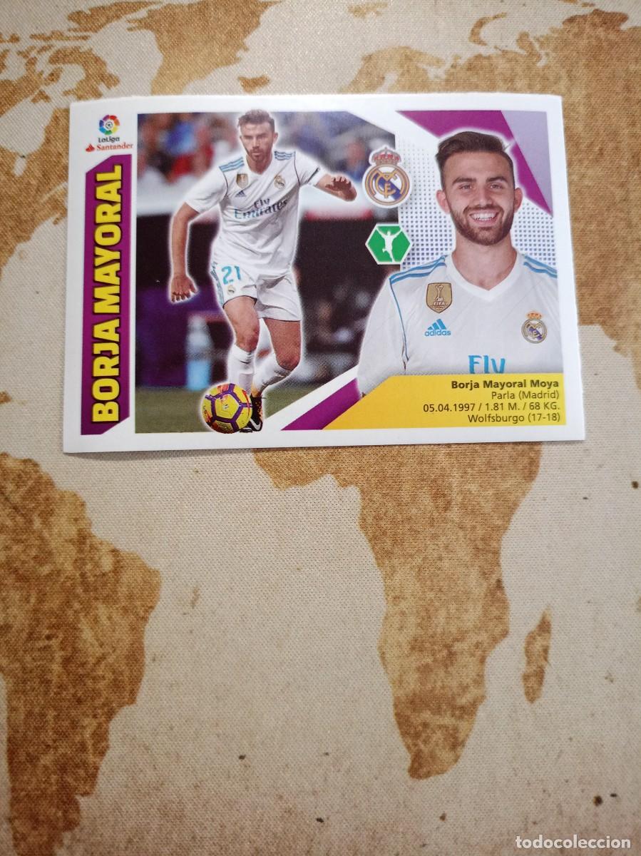Cromos de F&uacute;tbol: Mercado de invierno 27 BORJA MAYORAL Liga este 2017-18