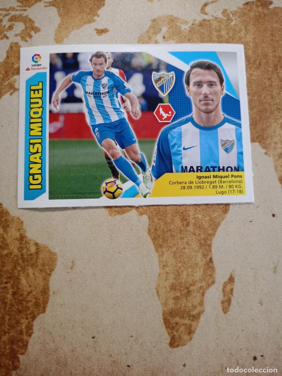 Cromos de f&uacute;tbol: Mercado de invierno 28 IGNASI MIQUEL Liga este 2017-18