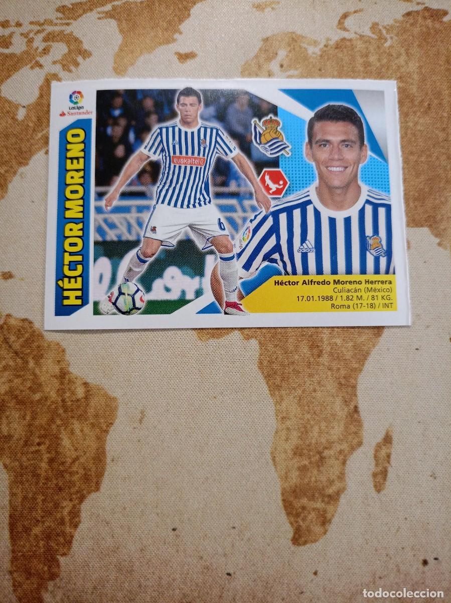 Cromos de Futebol: Mercado de invierno 31 H&Eacute;CTOR MORENO Liga este 2017-18