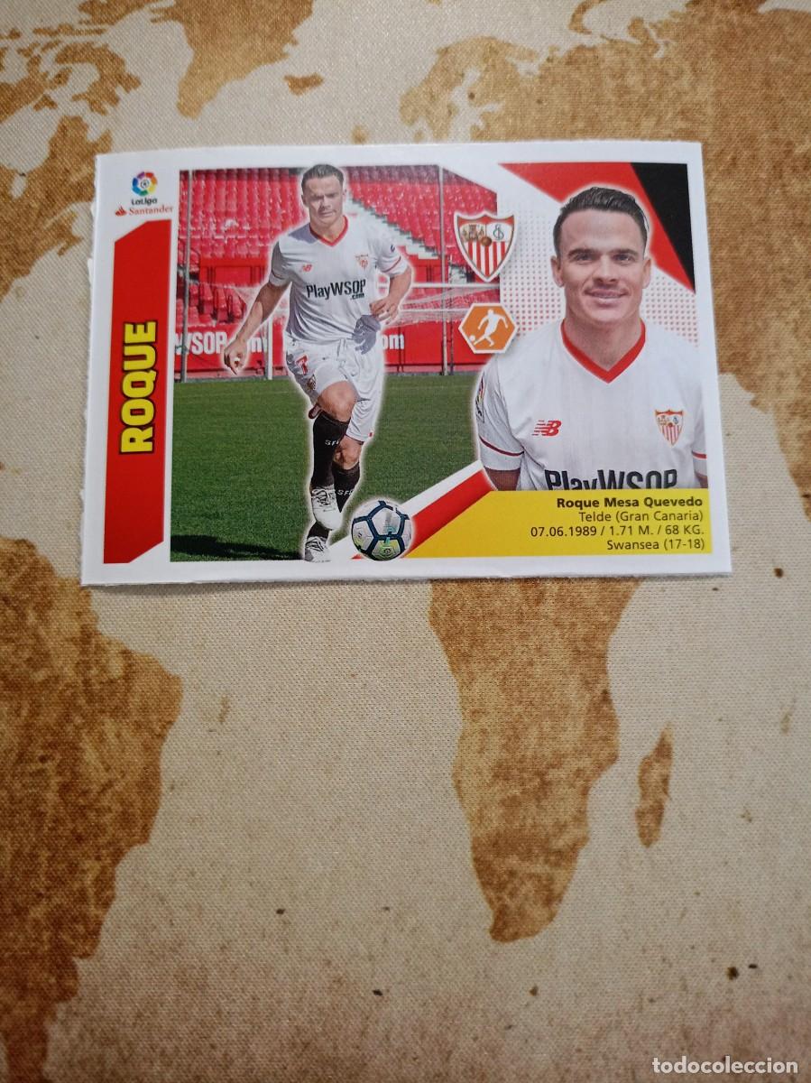 Cromos de f&uacute;tbol: Mercado de invierno 34 ROQUE Liga este 2017-18