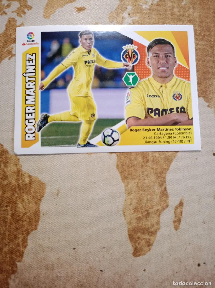 Cromos de Futebol: Mercado de invierno 39 ROGER MART&Iacute;NEZ Liga este 2017-18