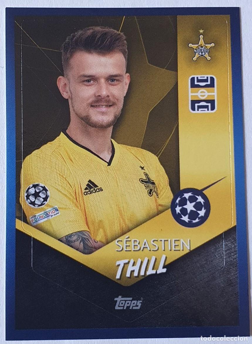 Cromos de F&uacute;tbol: #349 S&Eacute;BASTIEN THILL (Sheriff) Topps UEFA Sticker 2021-22