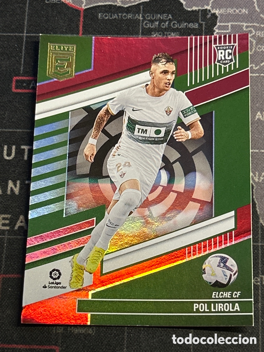 Cromos de f&uacute;tbol: 56 POL LIROLA (ELCHE) RED LISO PANINI DONRUSS ELITE 2022 2023 22 23