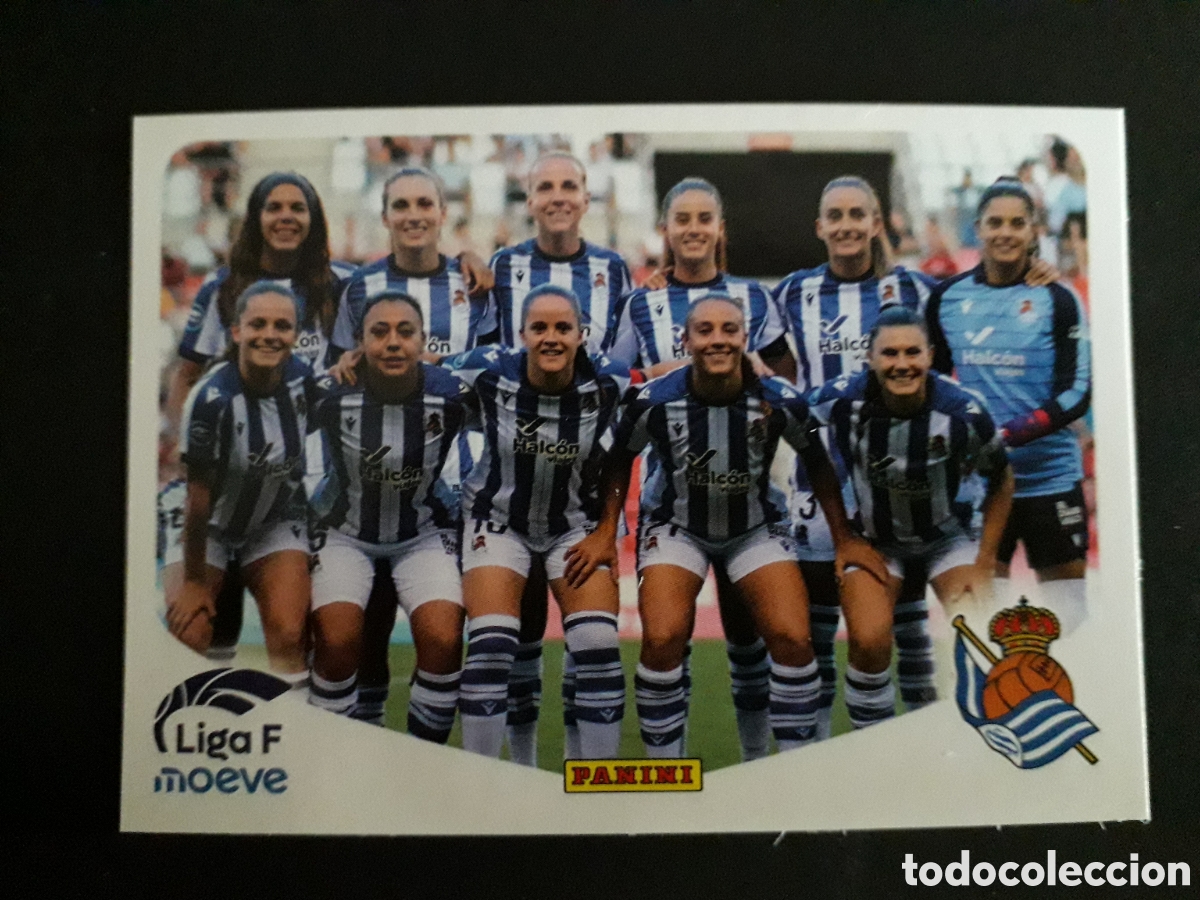 Cromos de F&uacute;tbol: EQUIPO REAL SOCIEDAD N&deg; 283 LIGA F FEMENINA 2025 2026 25 26 PANINI SIN PEGAR PEDIDO M&Iacute;NIMO 3&euro;