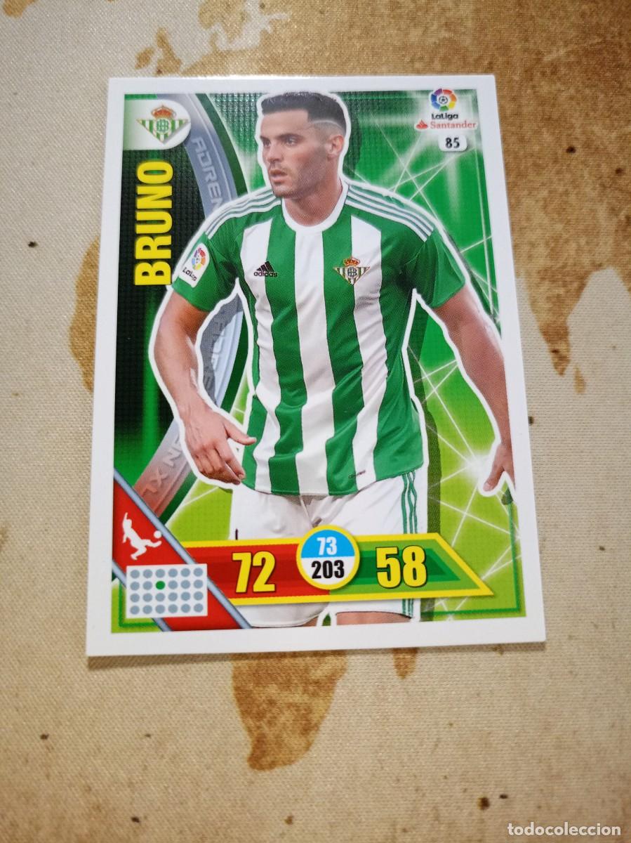 Figurine di Calcio: Betis 85 BRUNO Adrenalyn 2016-17