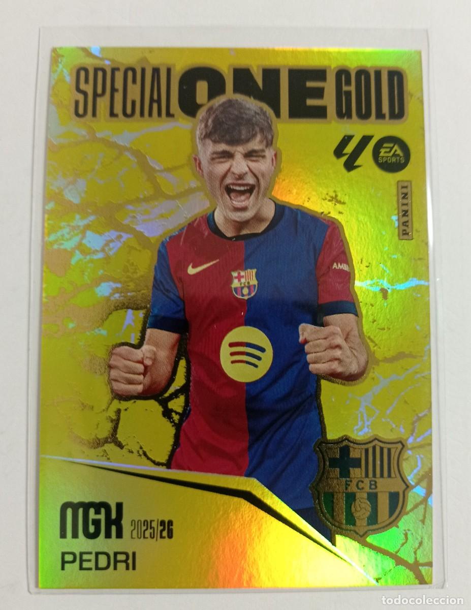 Figurine di Calcio: PEDRI SPECIAL ONE GOLD, MGK 2025-26