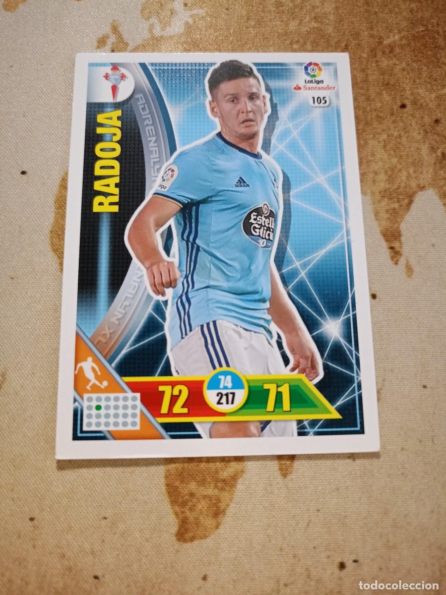 Fu&szlig;ball-Sticker: Celta 105 RADOJA Adrenalyn 2016-17