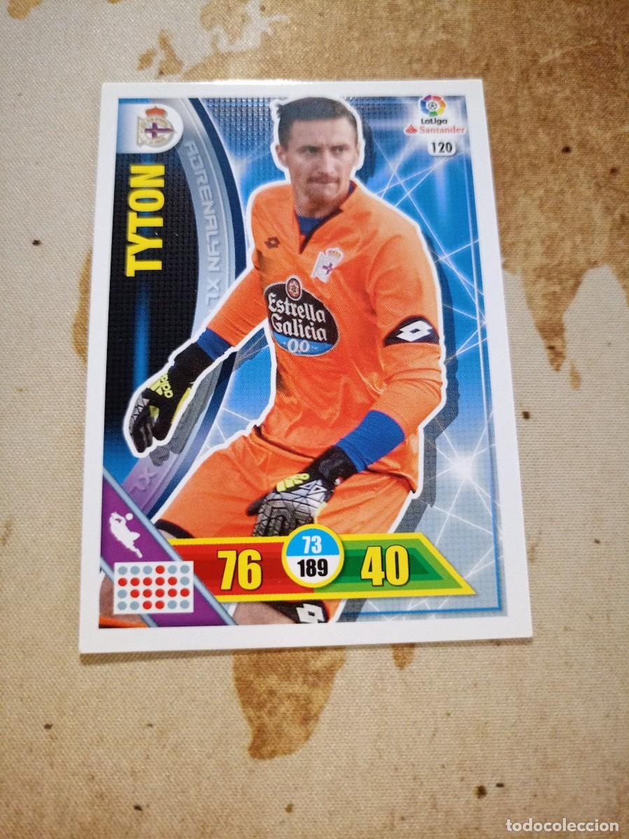 Fu&szlig;ball-Sticker: Deportivo 120 TYTON Adrenalyn 2016-17