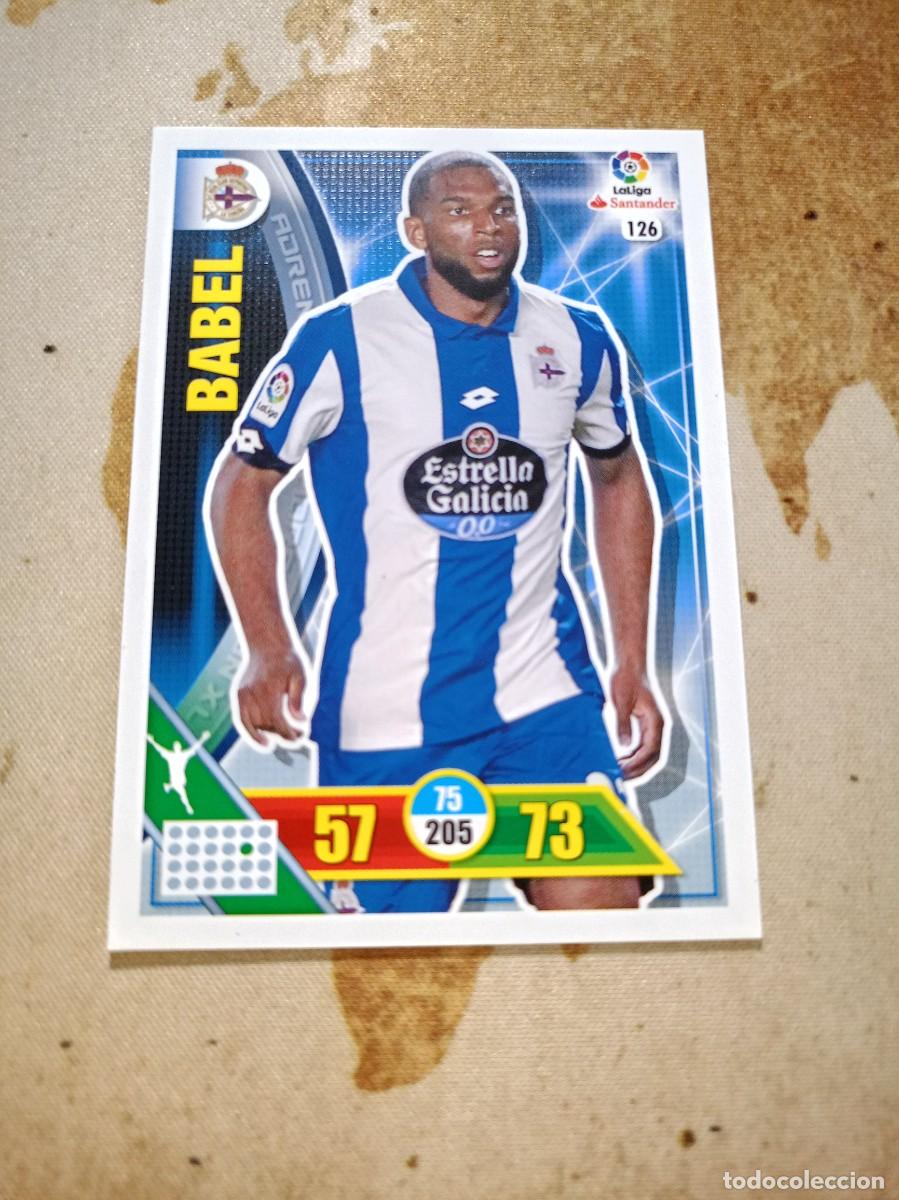 Football Stickers: Deportivo 126 BABEL Adrenalyn 2016-17