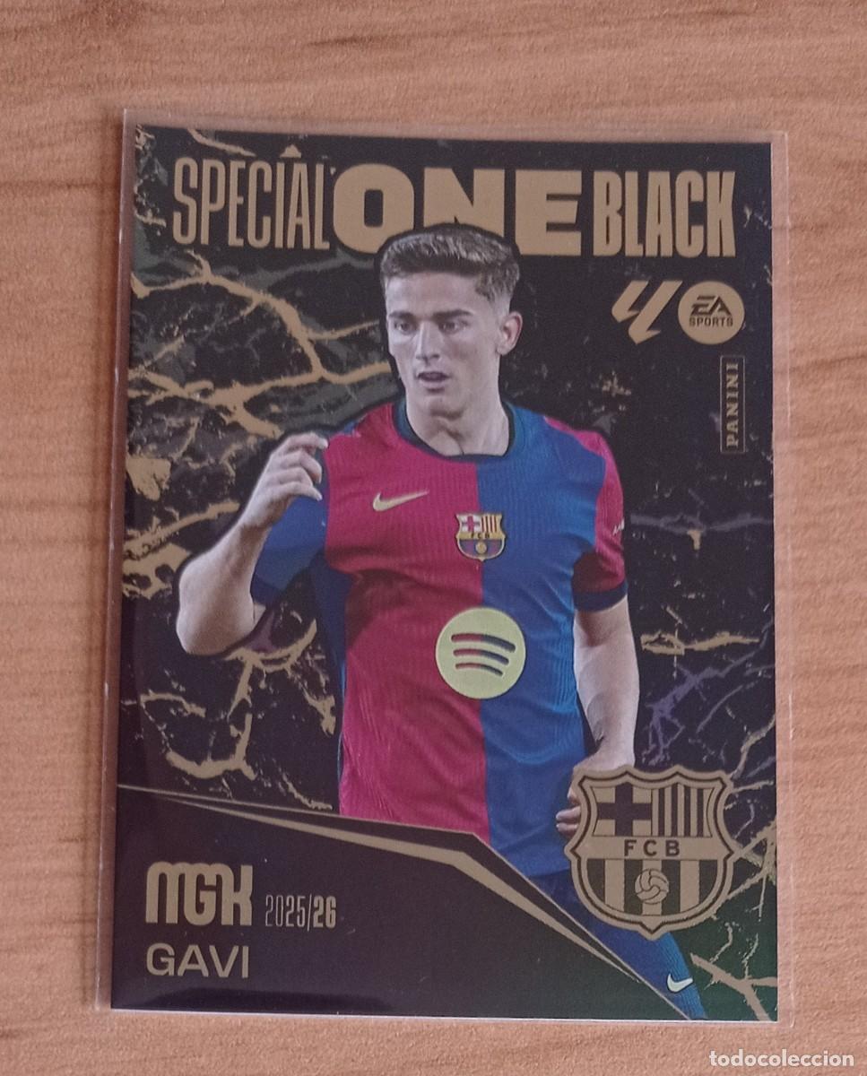 Figurine di Calcio: GAVI SPECIAL ONE BLACK, MGK 2025-26