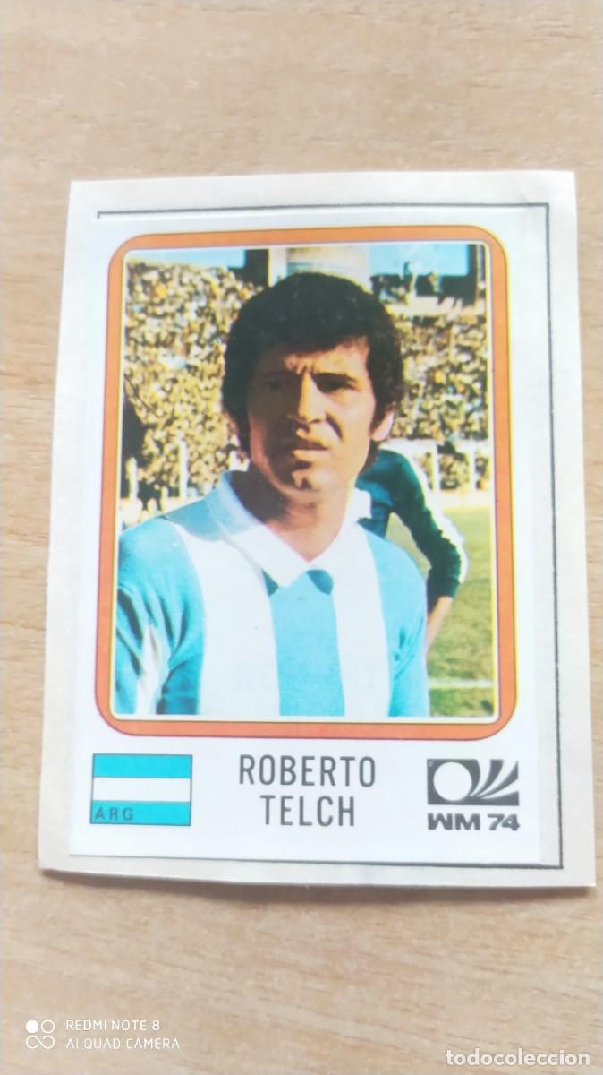 Cartes &agrave; collectionner de Football: ARGENTINA 327 ROBERTO TELCH -MUNICH 74 VULCANO -PANINI MUNDIAL 1974 WORLD CUP 1974 - C5