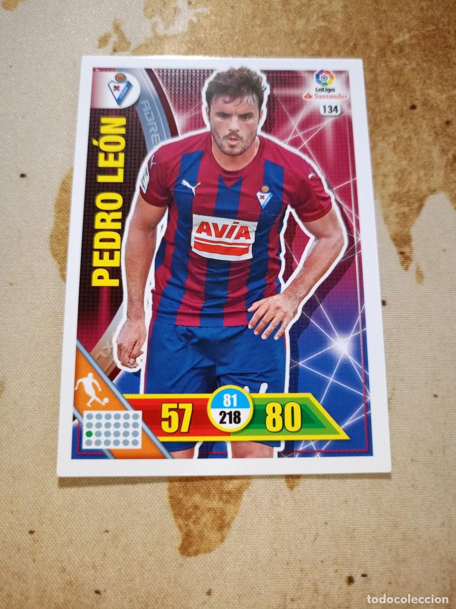 Fu&szlig;ball-Sticker: Eibar 134 PEDRO LE&Oacute;N Adrenalyn 2016-17