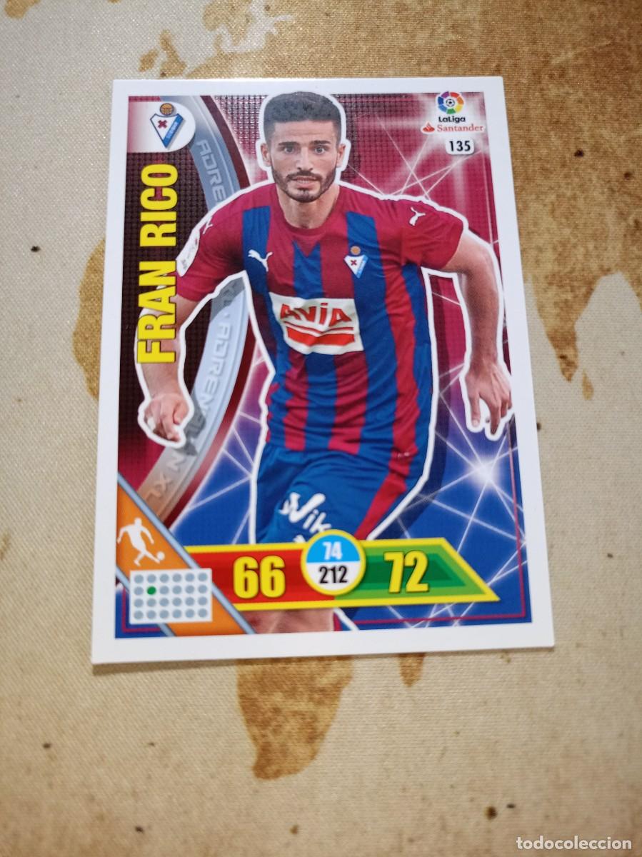 Fu&szlig;ball-Sticker: Eibar 135 FRAN RICO Adrenalyn 2016-17