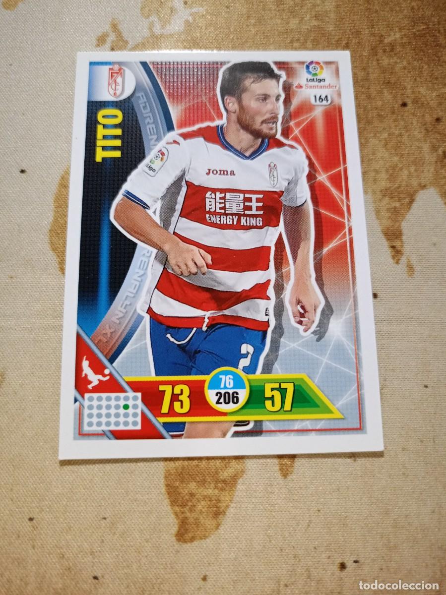 Cartes &agrave; collectionner de Football: Granada 164 TITO Adrenalyn 2016-17