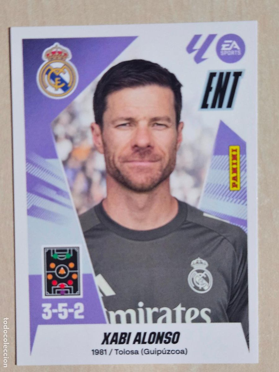 Cromos de F&uacute;tbol: CROMO N&ordm; 2 XABI ALONSO - REAL MADRID - EDICIONES ESTE 2025-26 - 25/26 (NUEVO)