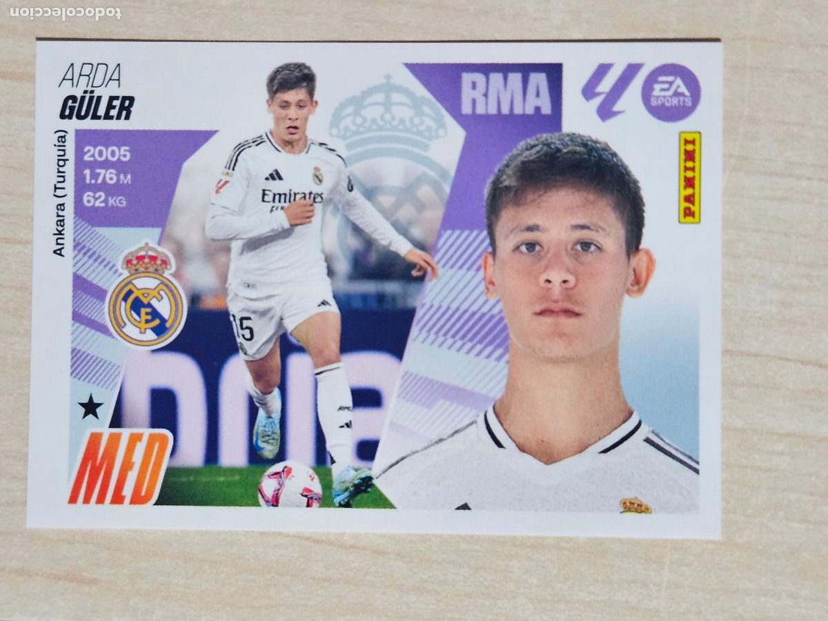 Cromos de f&uacute;tbol: CROMO N&ordm; 16 GULER - REAL MADRID - EDICIONES ESTE 2025-26 - 25/26 (NUEVO)