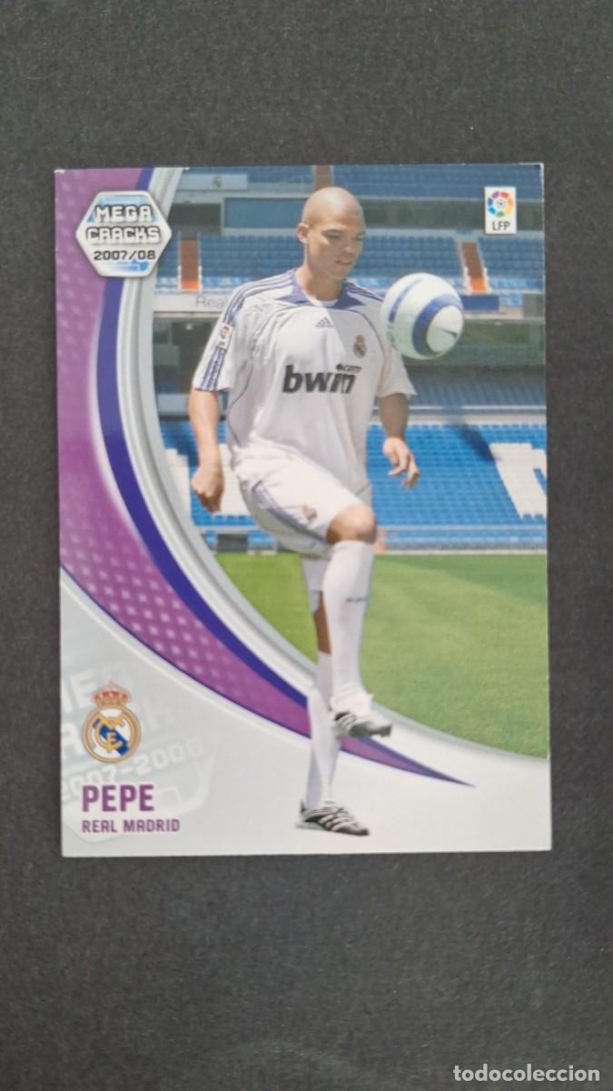 Figurine di Calcio: L2 PEPE REAL MADRID 168 BIS PANINI MEGACRACKS 2007 2008 07 08