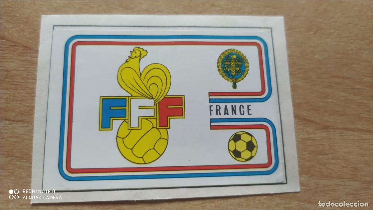 Figurine di Calcio: FRANCIA 378 ESCUDO -MUNICH 74 VULCANO -PANINI MUNDIAL 1974 WORLD CUP 1974 - C5