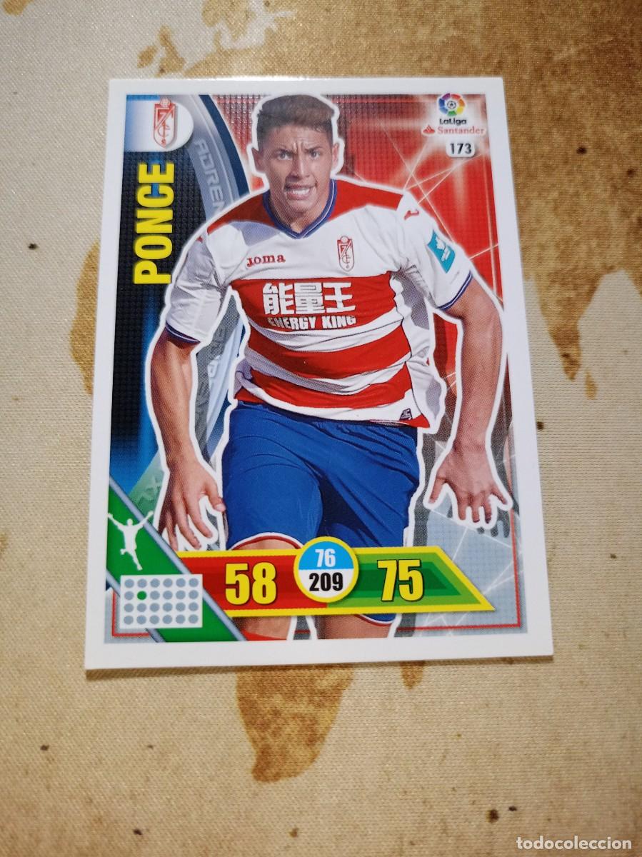 Figurine di Calcio: Granada 173 PONCE Adrenalyn 2016-17