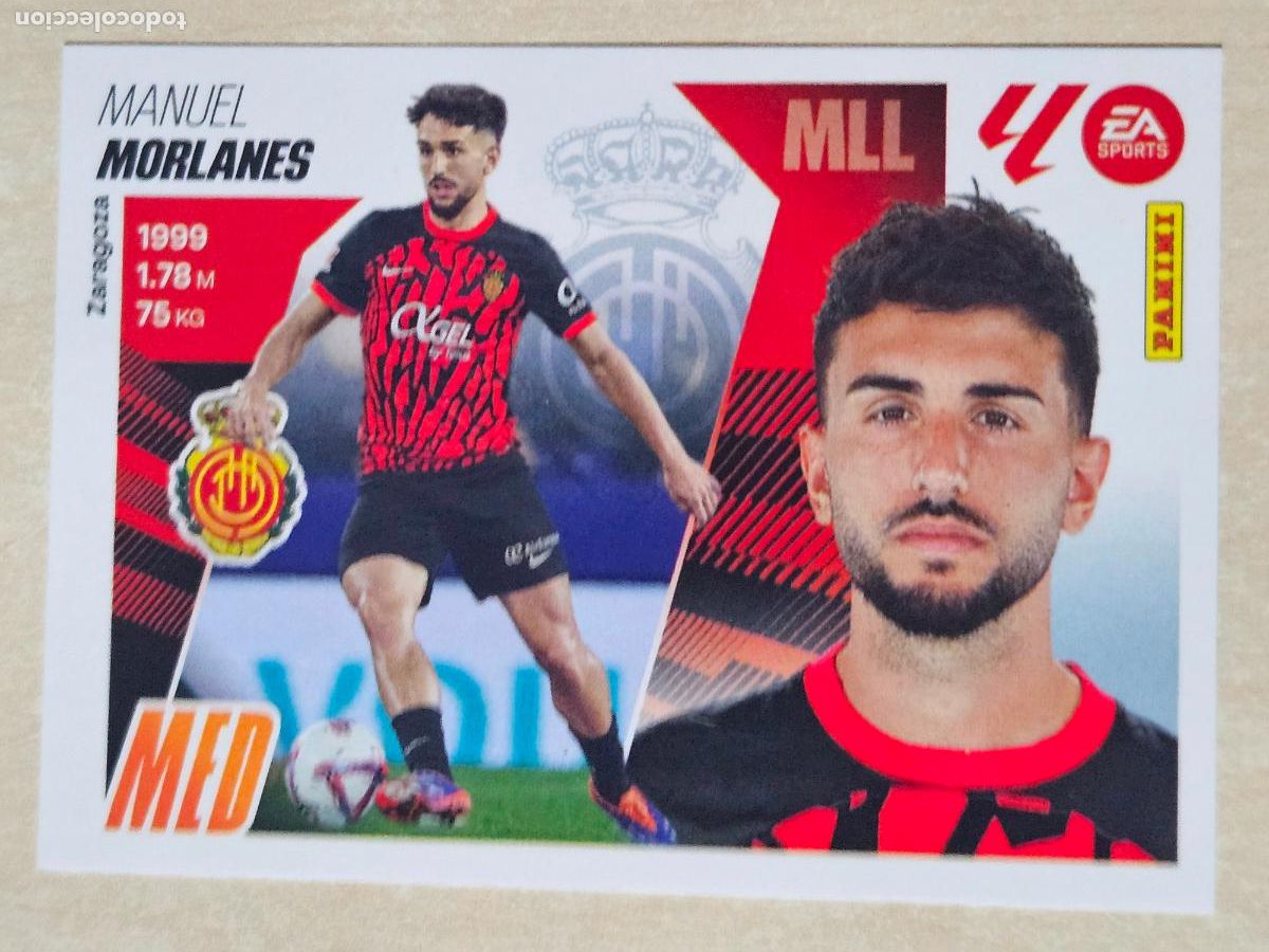 Cromos de f&uacute;tbol: CROMO N&ordm; 16 MORLANES - MALLORCA - EDICIONES ESTE 2025-26 - 25/26 (NUEVO)