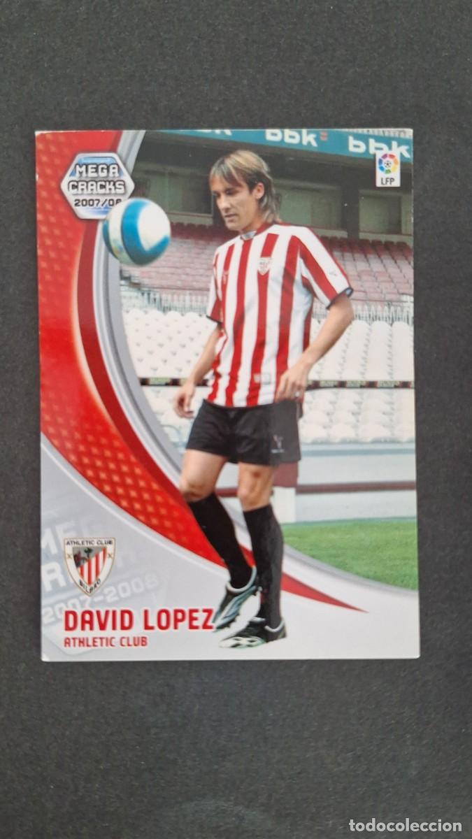 Cartes &agrave; collectionner de Football: L2 DAVID LOPEZ ATHLETIC CLUB DE BILBAO NUEVO FICHAJE 442 PANINI MEGACRACKS 2007 2008 07 08