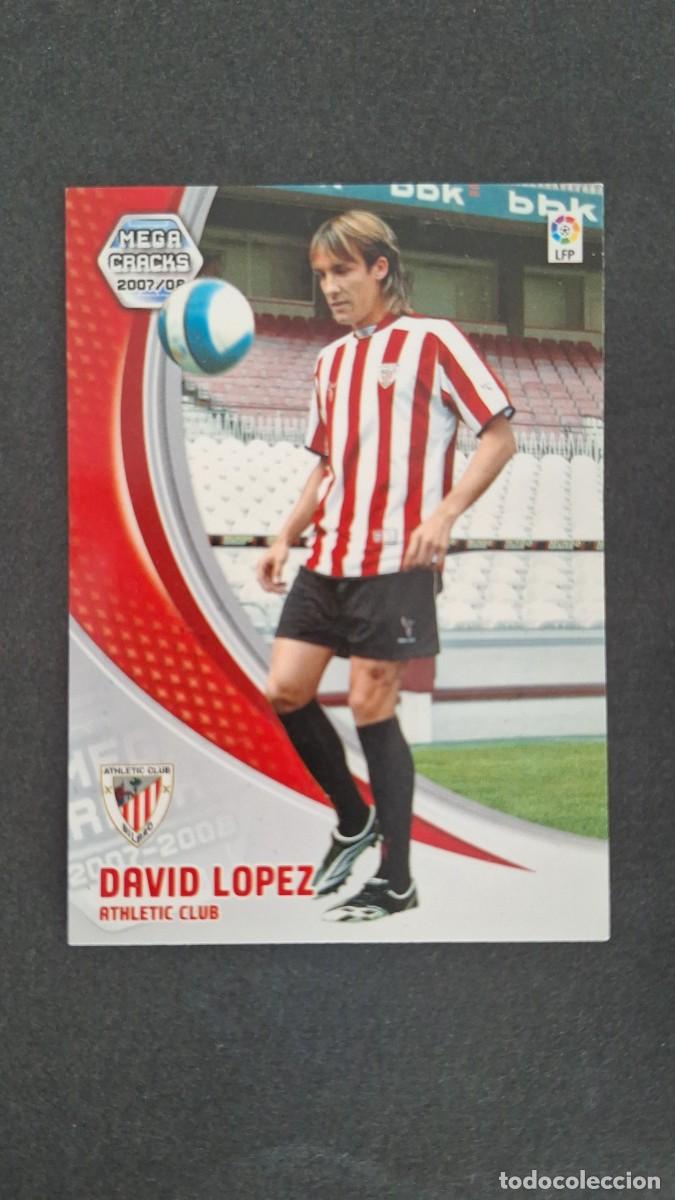 Cromos de Futebol: L2 DAVID LOPEZ ATHLETIC CLUB DE BILBAO NUEVO FICHAJE 442 PANINI MEGACRACKS 2007 2008 07 08