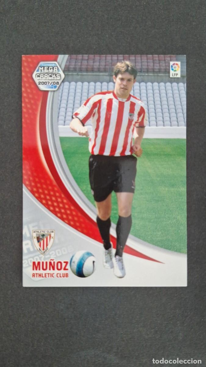 Cromos de f&uacute;tbol: L2 MU&Ntilde;OZ ATHLETIC CLUB DE BILBAO NUEVO FICHAJE 456 PANINI MEGACRACKS 2007 2008 07 08