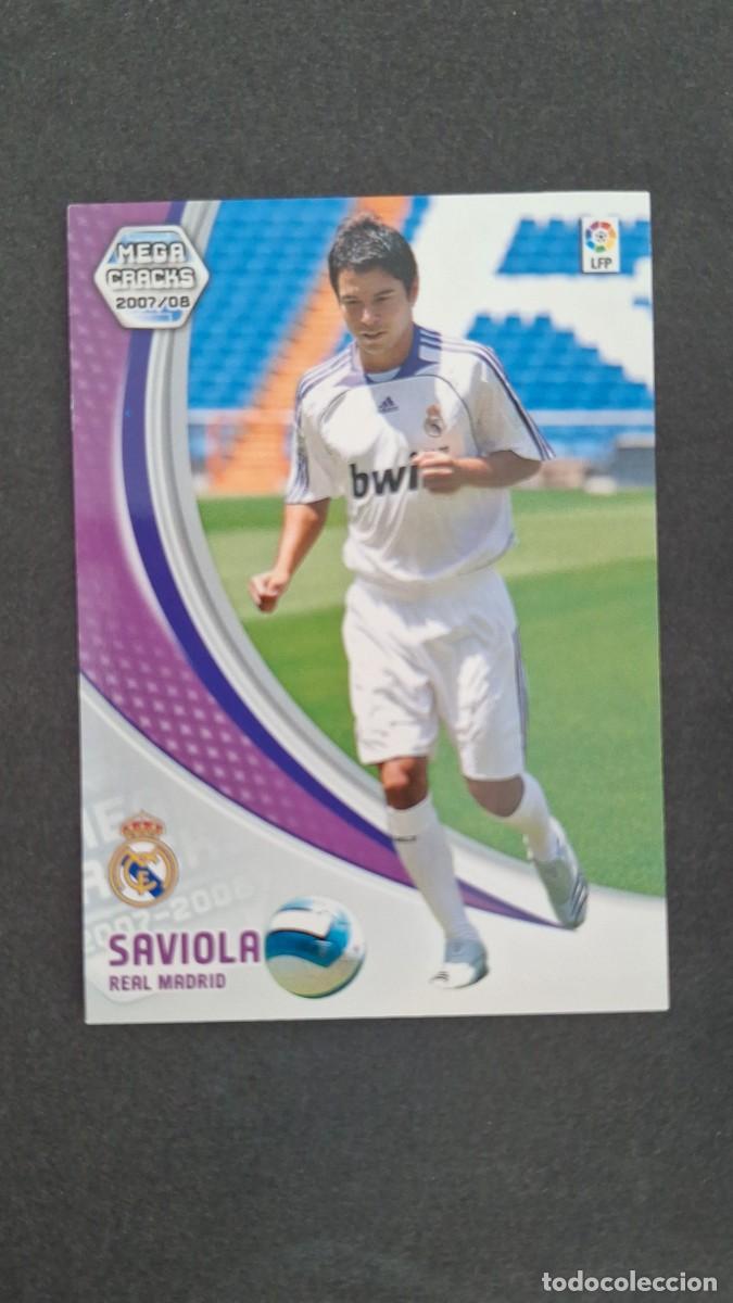 Cromos de Futebol: L2 SAVIOLA REAL MADRID NUEVO FICHAJE 458 PANINI MEGACRACKS 2007 2008 07 08