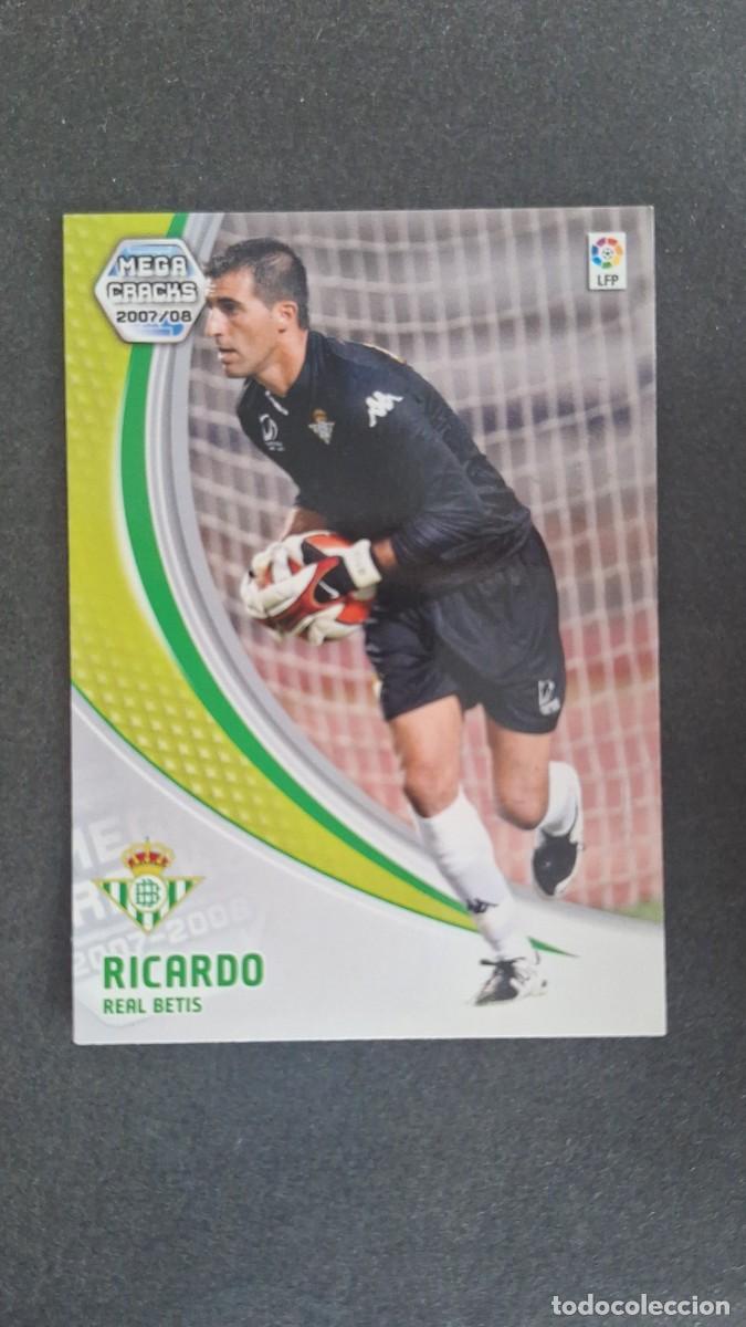 Cromos de Futebol: L2 RICARDO REAL BETIS BALOMPIE NUEVO FICHAJE 468 PANINI MEGACRACKS 2007 2008 07 08
