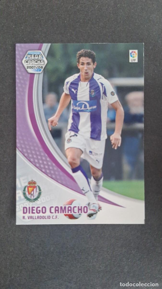 Figurine di Calcio: L2 DIEGO CAMACHO REAL VALLADOLID NUEVO FICHAJE 473 PANINI MEGACRACKS 2007 2008 07 08