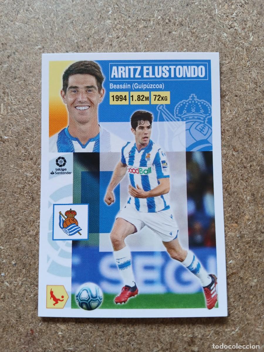 Cromos de F&uacute;tbol: ARITZ ELUSTONDO - REAL SOCIEDAD N&ordm; 5 LIGA ESTE 2020 2021 - 20 21