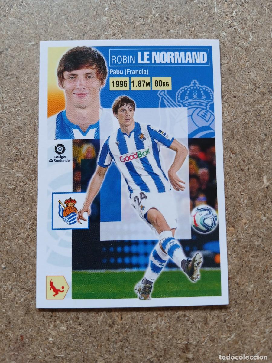 Cromos de F&uacute;tbol: ROBIN LE NORMAND - REAL SOCIEDAD N&ordm; 7 LIGA ESTE 2020 2021 - 20 21