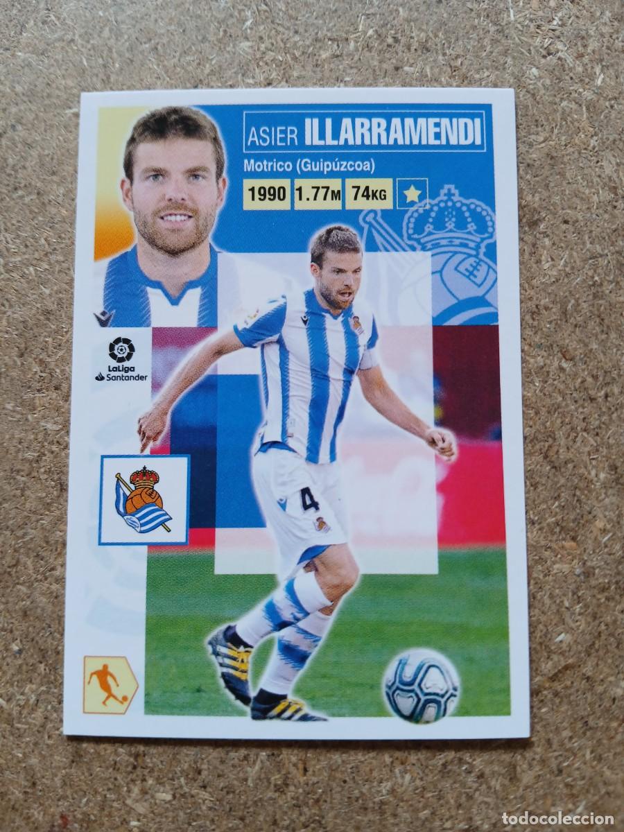 Cromos de F&uacute;tbol: ASIER ILLARRAMENDI - REAL SOCIEDAD N&ordm; 9 LIGA ESTE 2020 2021 - 20 21