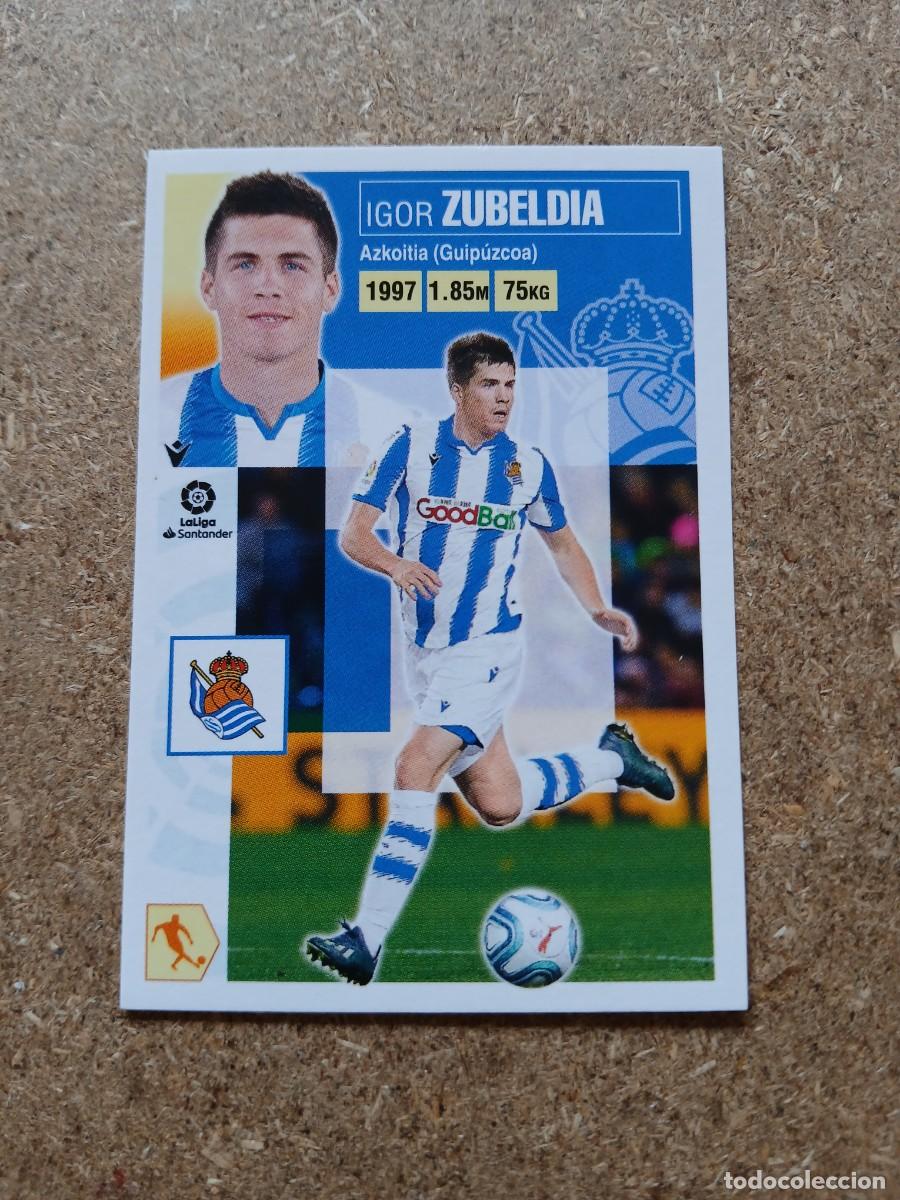 Cromos de F&uacute;tbol: IGOR ZUBELDIA - REAL SOCIEDAD N&ordm; 10 LIGA ESTE 2020 2021 - 20 21