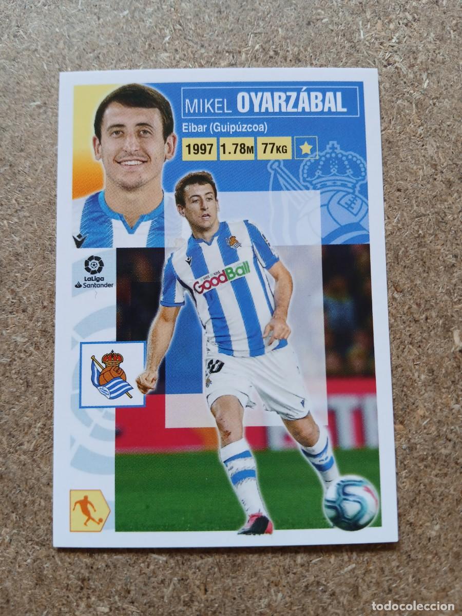Cromos de F&uacute;tbol: MIKEL OYARZABAL - REAL SOCIEDAD N&ordm; 13 LIGA ESTE 2020 2021 - 20 21