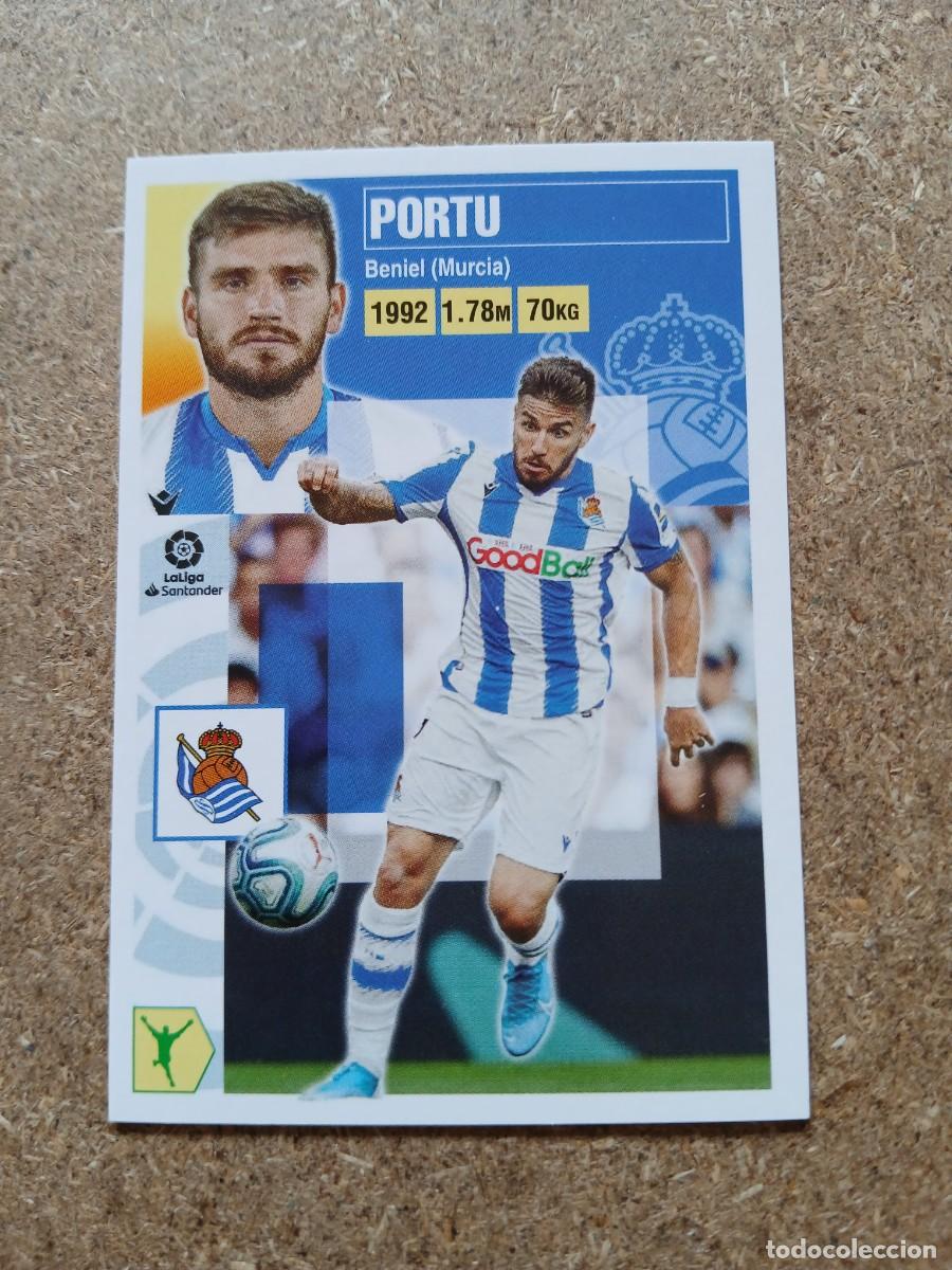 Cromos de F&uacute;tbol: PORTU - REAL SOCIEDAD N&ordm; 15 LIGA ESTE 2020 2021 - 20 21