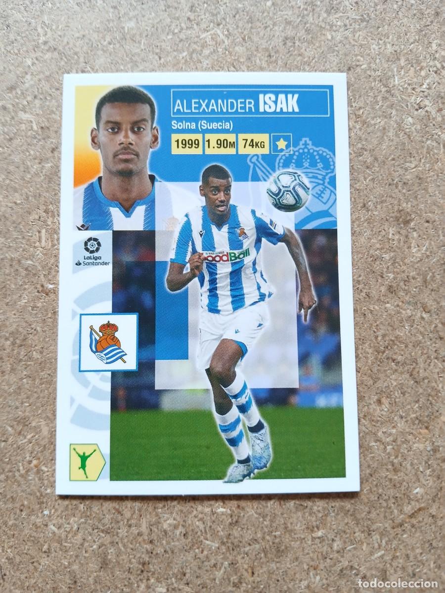 Cromos de F&uacute;tbol: ALEXANDER ISAK - REAL SOCIEDAD N&ordm; 17 LIGA ESTE 2020 2021 - 20 21