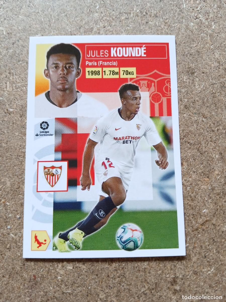 Cromos de f&uacute;tbol: JULES KOUNDE - SEVILLA FC N&ordm; 5 LIGA ESTE 2020 2021 - 20 21