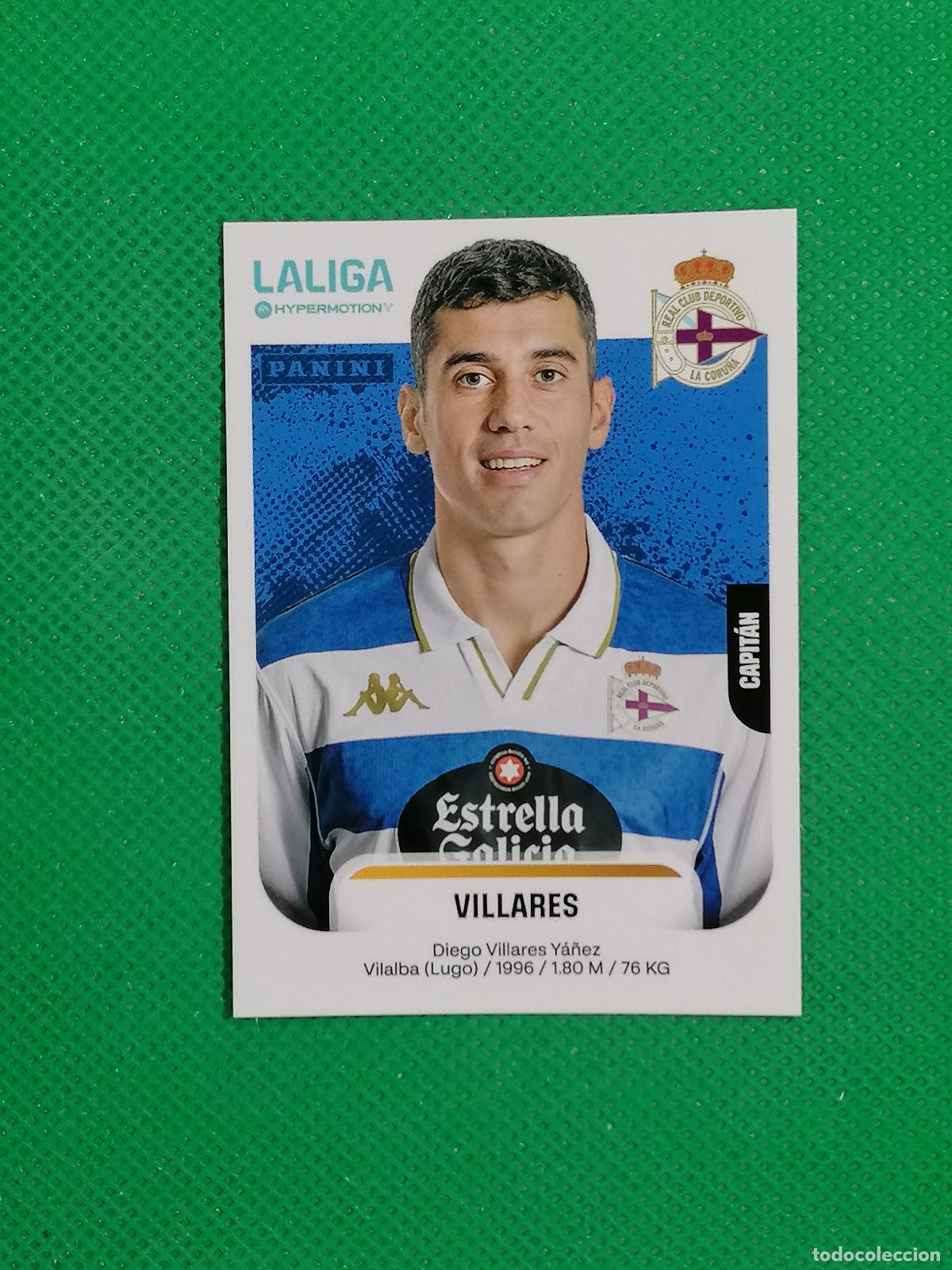 Fu&szlig;ball-Sticker: 184 VILLARES DEPORTIVO CORU&Ntilde;A ⚽ PANINI LIGA HYPERMOTION 25 26 2025 2026 ⚽