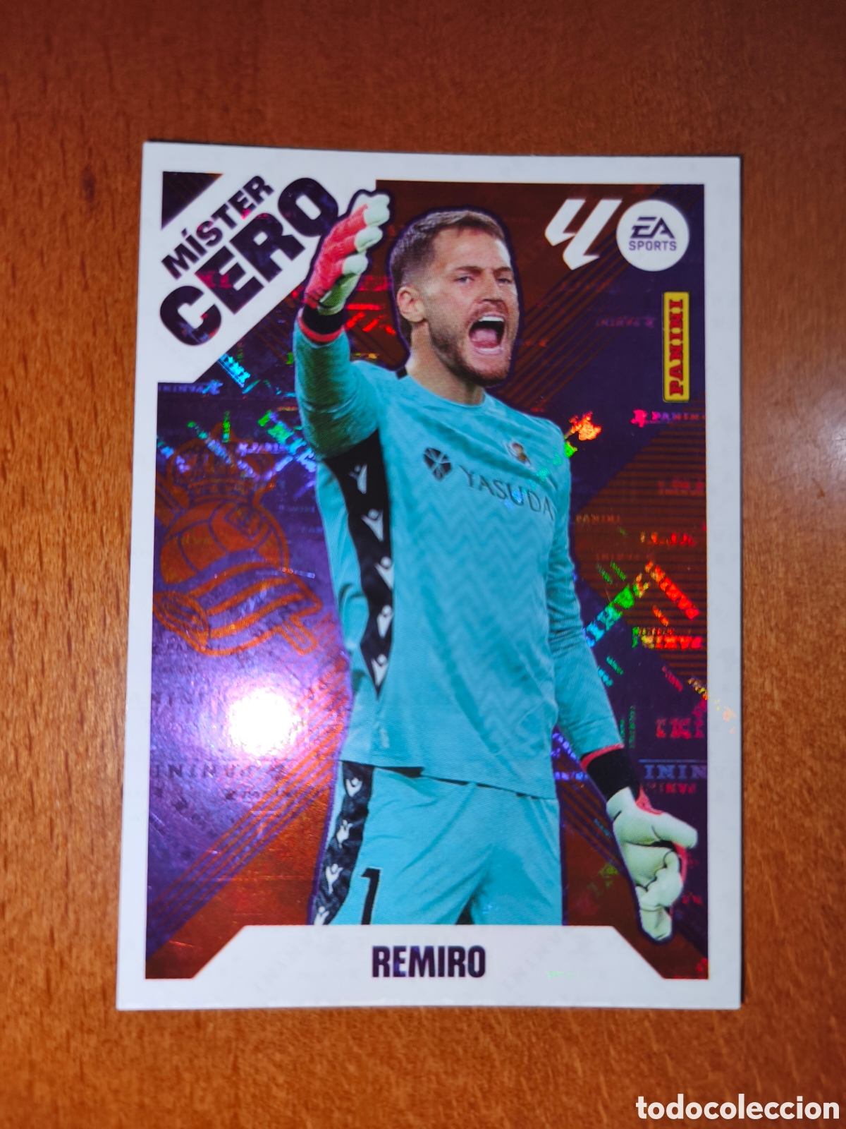 Cromos de F&uacute;tbol: Remiro M&Iacute;STER CERO n&deg;10 liga este 25/26 Real Sociedad