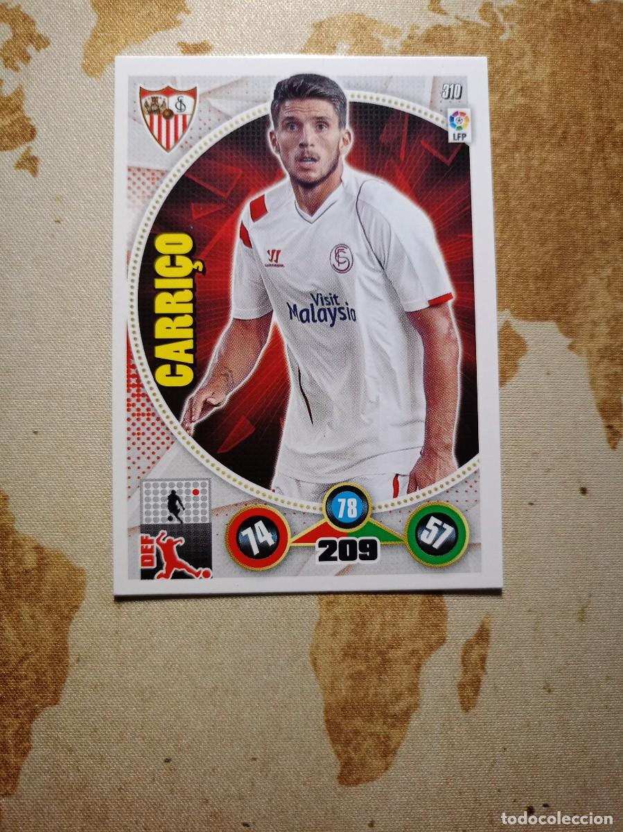Fu&szlig;ball-Sticker: Sevilla 310 CARRICO Adrenalyn 2014-15