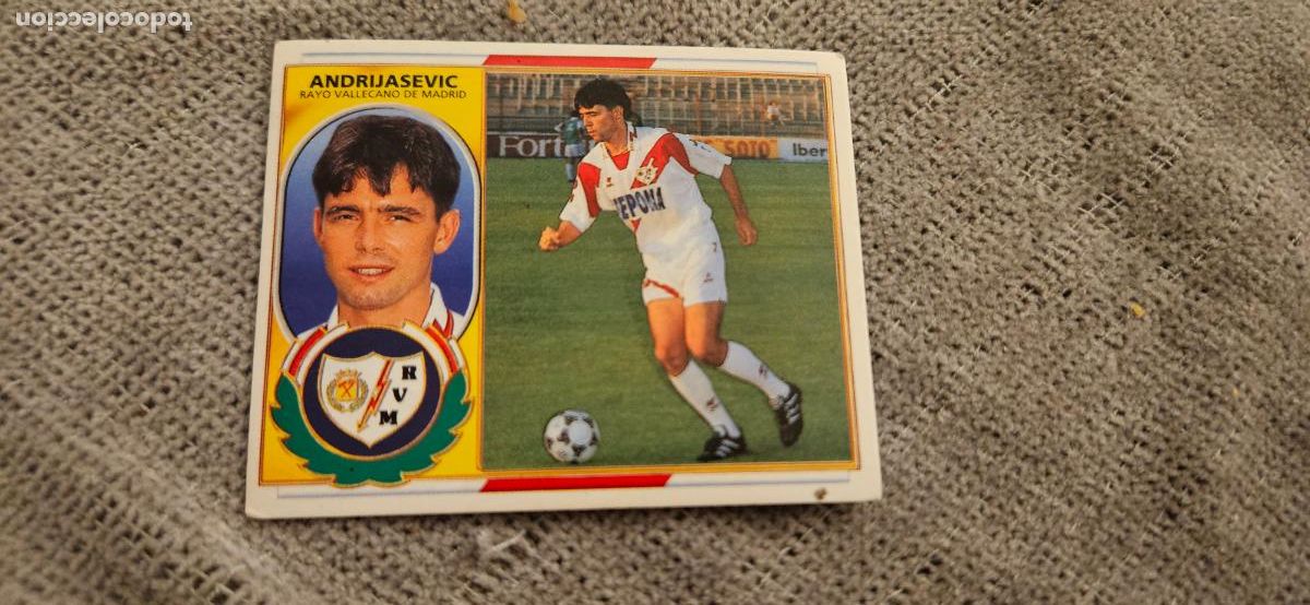 Cromos de F&uacute;tbol: andrijasevic rayo vallecano 1997 1996 97 este 96
