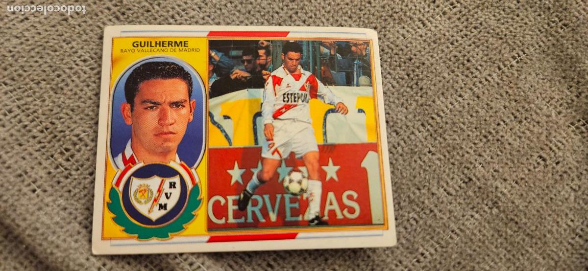 Cromos de F&uacute;tbol: guilherme rayo vallecano 1997 1996 97 este 96
