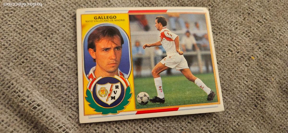Cromos de F&uacute;tbol: gallego rayo vallecano 1997 1996 97 este 96