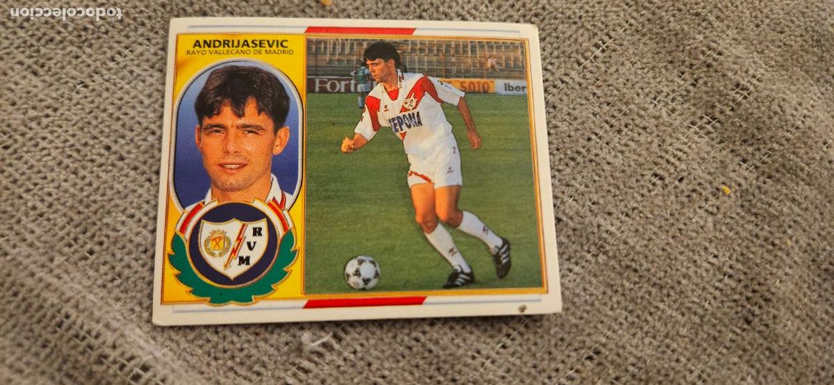Cromos de F&uacute;tbol: andrijasevic rayo vallecano 1997 1996 97 este 96