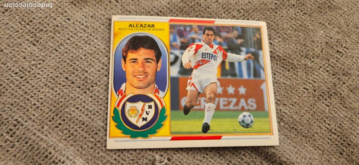 Cromos de F&uacute;tbol: alcazar rayo vallecano 1997 1996 97 este 96