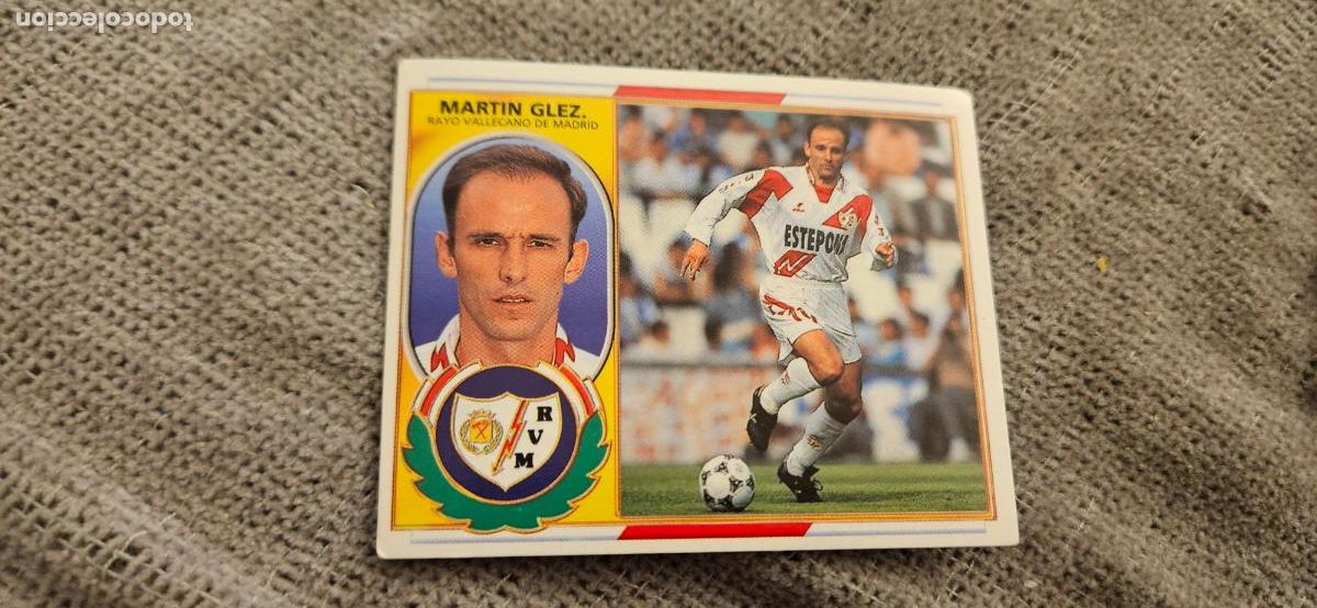 Cromos de F&uacute;tbol: martin gonzalez rayo vallecano 1997 1996 97 este 96