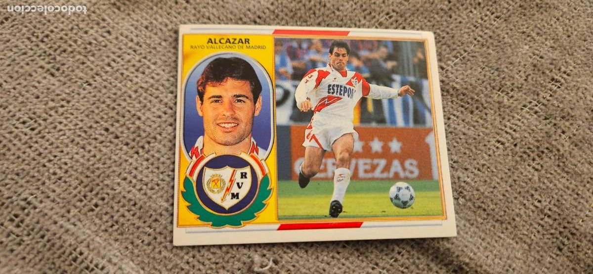 Cromos de F&uacute;tbol: alcazar rayo vallecano 1997 1996 97 este 96