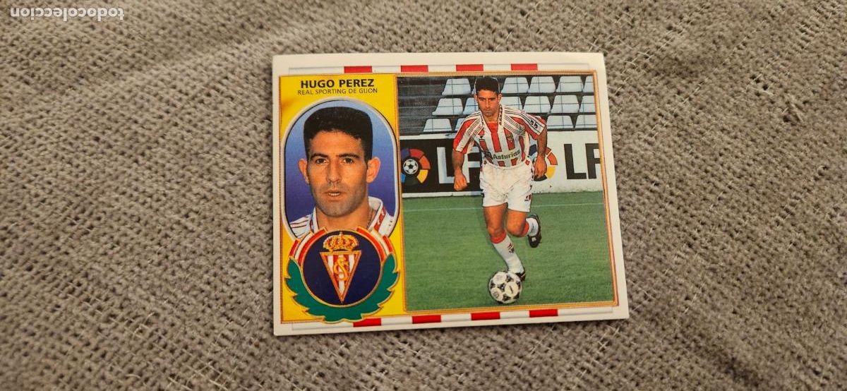 Cromos de F&uacute;tbol: hugo perez sporting de gijon 1997 1996 97 este 96